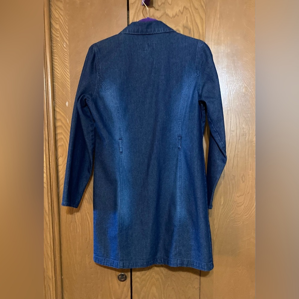 EUC Vintage LIMITED TOO long length denim jacket. Size XL/3J - Picture 2 of 4